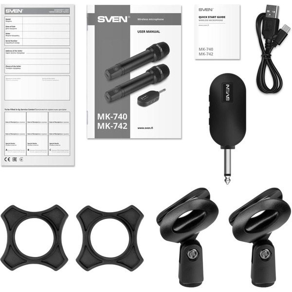 Беспроводные микрофоны SVEN MK-742