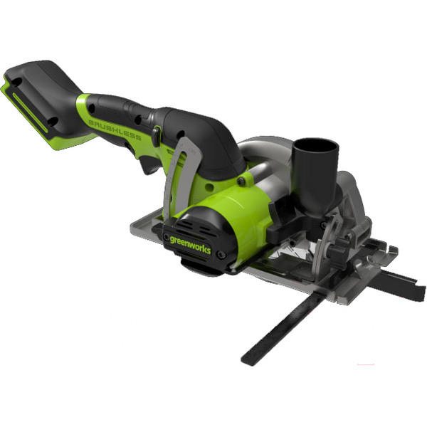 Циркулярная пила Greenworks G24MCS 1501207 (без АКБ и ЗУ)