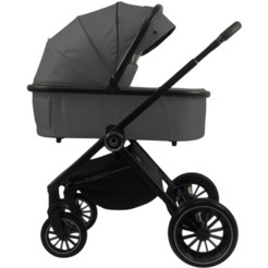 Детская универсальная коляска BubaGo BLOOM 2in1 BG 134-2 (серый)