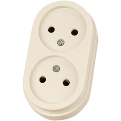 Розетка TDM Electric Ретро SQ1806-0530 (слоновая кость)