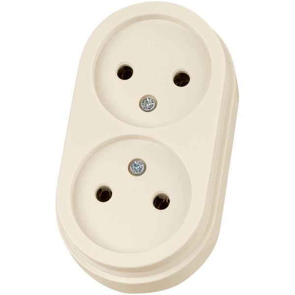 Розетка TDM Electric Ретро SQ1806-0530 (слоновая кость)