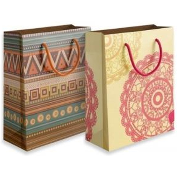 Пакет подарочный KAROTTI "Узоры" (ADWQ302L)