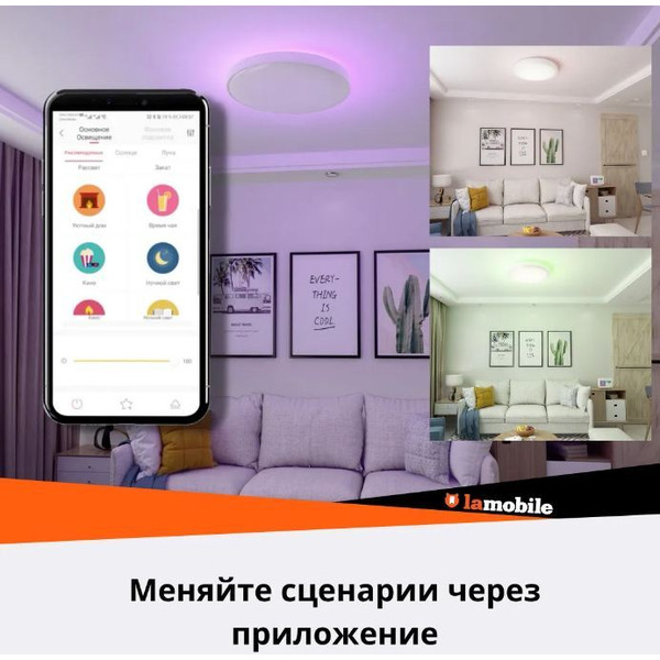 Умный потолочный светильник Yeelight Ceiling Light Arwen YLXD013 450S