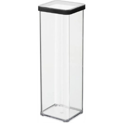 Контейнер для хранения Rotho Loft Premium 1160608080 (2л, прозрачный/черный)