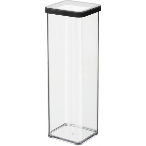 Контейнер для хранения Rotho Loft Premium 1160608080 (2л, прозрачный/черный)
