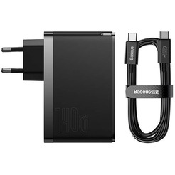 Сетевое зарядное устройство Baseus GaN5 Pro Fast Charger 2C+U 140W (CCGP100201)