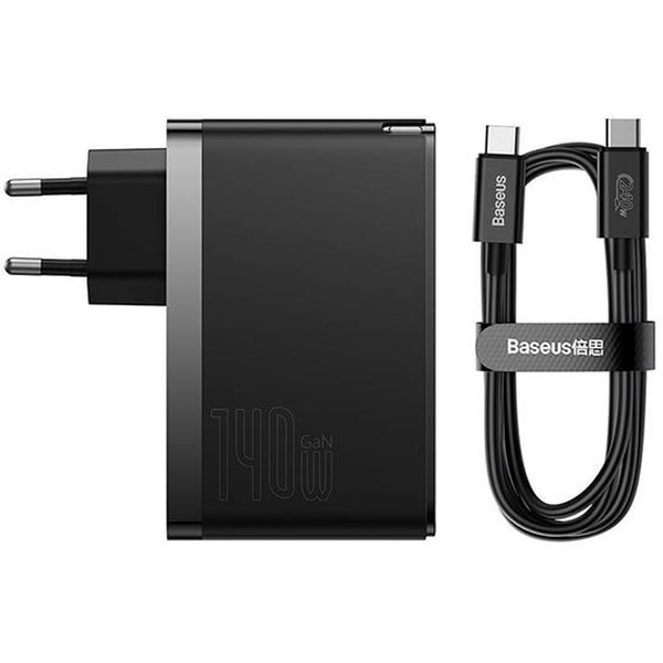 Сетевое зарядное устройство Baseus GaN5 Pro Fast Charger 2C+U 140W (CCGP100201)