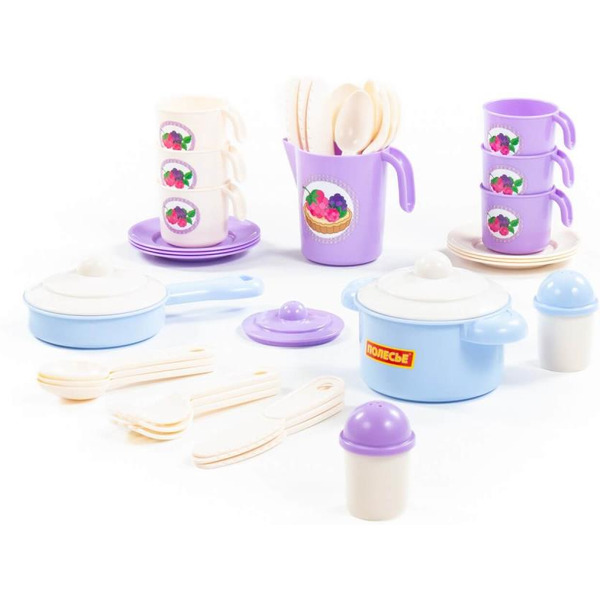 Набор детской посуды Полесье Настенька на 6 персон (V1) 79954