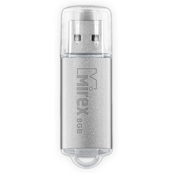 USB Flash MIREX Unit Silver 8GB (13600-FMUUSI08)