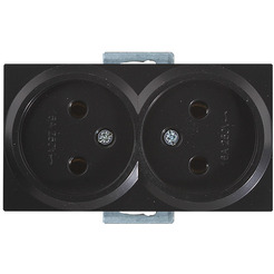 Розетка Mutlusan Rita 2200-203-0284 (черный мат)