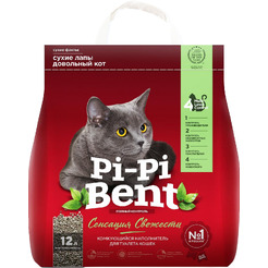 Наполнитель для туалета Pi-Pi Bent Сенсация свежести 5 кг