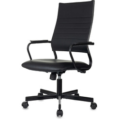 Офисное кресло Бюрократ CH BALANCE (черный, экокожа)