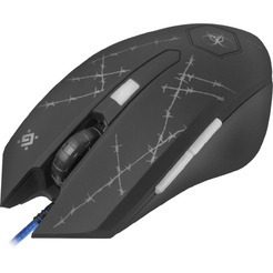 Проводная игровая мышь Defender Forced GM-020L Артикул 52020