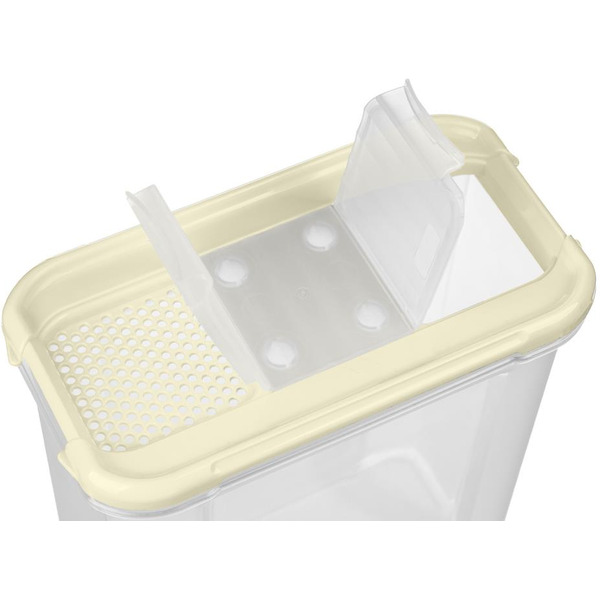 Емкость для сыпучих продуктов IDILAND Modena 221112125/01 (светло-бежевый)