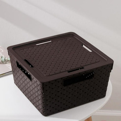 Органайзер для хранения Violet Береста 6811105 (11л, венге)