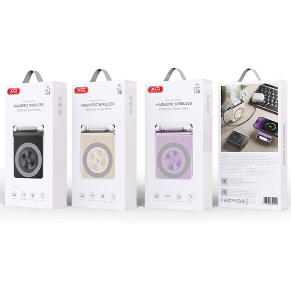 Портативное зарядное устройство XO PR226 (фиолетовый)