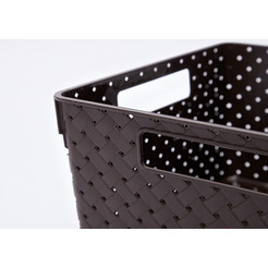 Органайзер для хранения Violet Береста 6823105 (23л, венге)