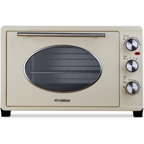 Мини-печь Hyundai MIO-HY084 (бежевый/хром)
