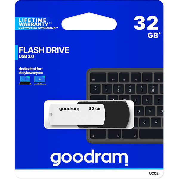 USB Flash GOODRAM UCO2 32GB (UCO2-0320KWR11)
