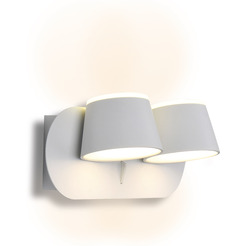 Настенный светодиодный светильник Ambrella Light FW171/2 WH/S