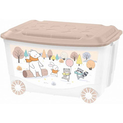 Ящик для игрушек Бытпласт Econova 43138093251 (бежевый)