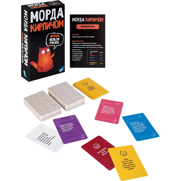 Настольная игра Dream Makers Морда кирпичом 16+ 2518C