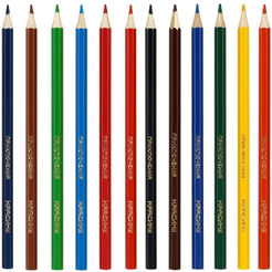 Карандаши цветные Красин Приключения КР-120200 (12 цв)