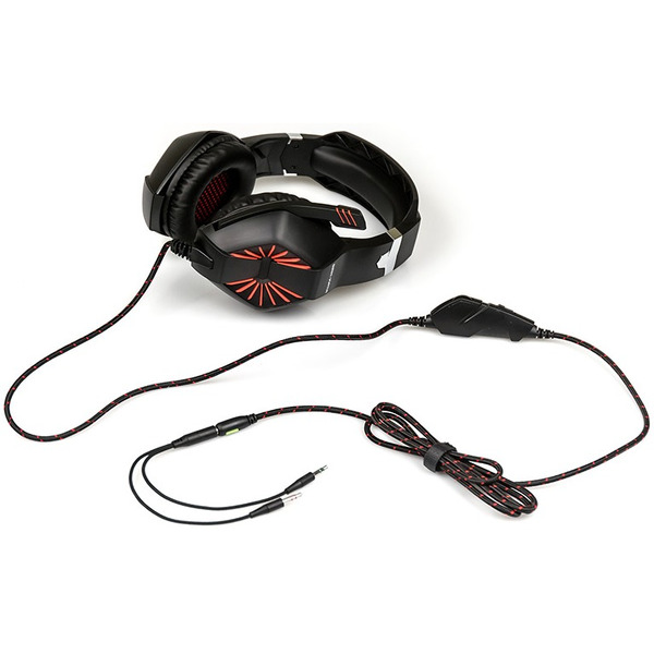 Игровая гарнитура DIALOG Gan-Kata HGK-28C черно-красная