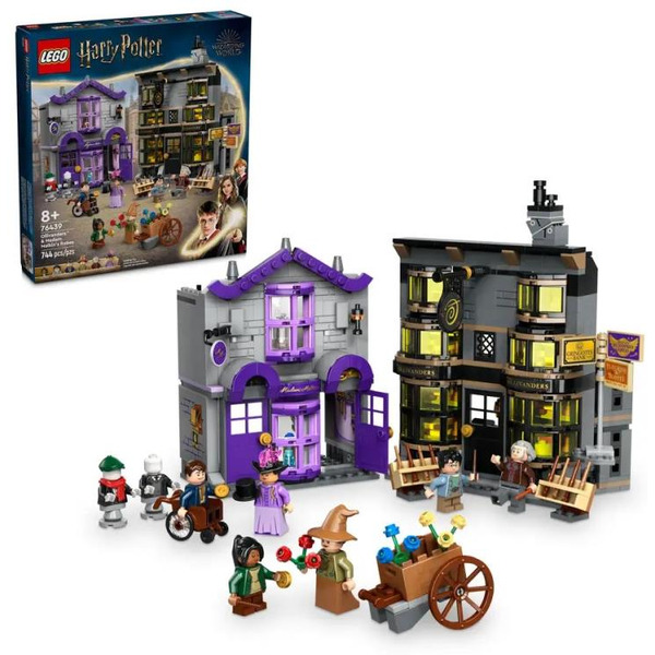 Конструктор Lego 76439 (Harry Potter, Лавка Олливандера и магазин мантий м. Малкин)