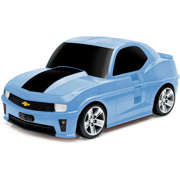 Детский чемодан RIDAZ Chevrolet Camaro ZL1 (синий)