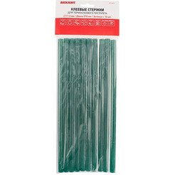 Клеевые стержни Rexant 09-1273 (10 шт, зеленый)