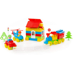 Конструктор Полесье 52568 Строитель