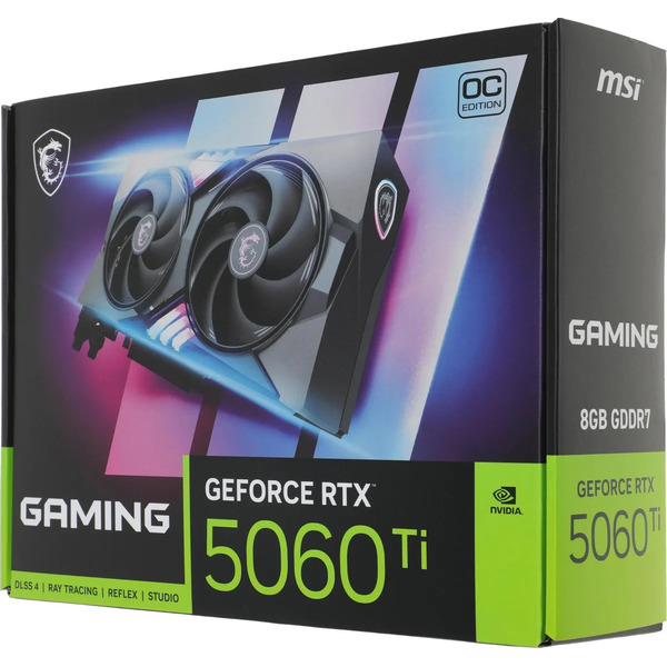 Видеокарта MSI GeForce RTX 5060 Ti 8G Gaming OC