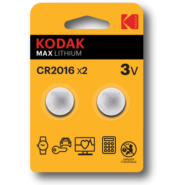 Батарейка литиевая Kodak CR2016-2BL 30417663-ru1