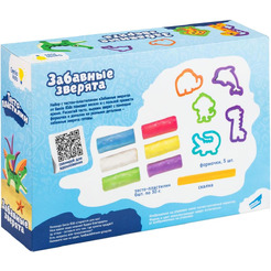 Набор для детской лепки GENIO KIDS-ART Забавные зверята TA2045