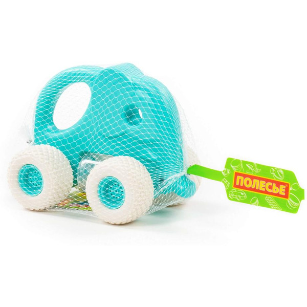 Погремушка Полесье Беби Грипкар Слоник 90263 (бирюзовый)