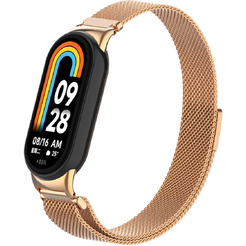 Ремешок Bingo Magnetic для XIAOMI Mi Band 8 (розовое золото)