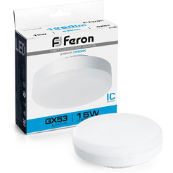 Лампочка Feron LB-454 GX53 15 Вт 6400 К