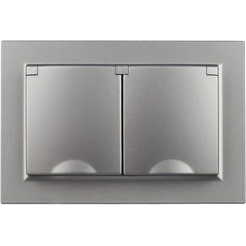 Розетка IEK Brite BR-R26-16-44-K46-F