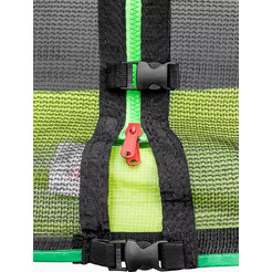 Батут Alpin AT-374 с защитной сеткой и лестницей 3.74 м