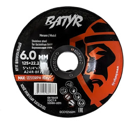 Круг шлифовальный Batyr BGD12560M