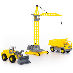 Набор строительной техники Полесье Агат 57150
