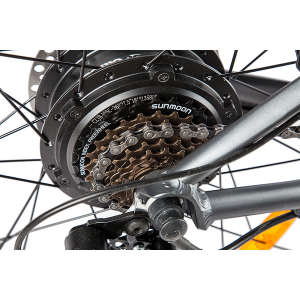 Велогибрид Eltreco XT 850 (серый/зеленый)