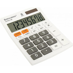 Калькулятор BRAUBERG Ultra-08-WT (250512)