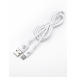 Кабель DigitalPart TC-307 USB Type-A - USB Type-C (1 м, белый)