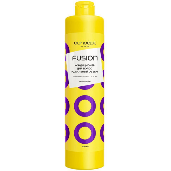 Кондиционер CONCEPT Fusion идеальный объем Perfect Volume, 400 мл