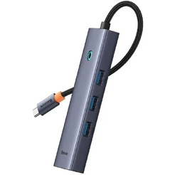 Док-станция Baseus Flite Series 6-Port Hub Docking Station B00052807813-00