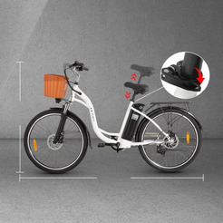 Электровелосипед DYU C6 250W (белый)