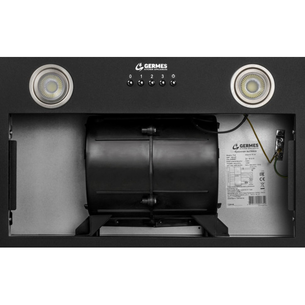 Вытяжка кухонная Germes Pula (60, черный)