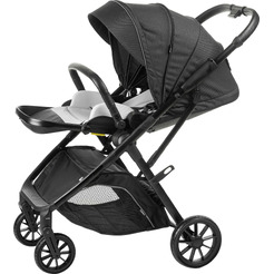 Детская прогулочная коляска Labalu Wave Q7 (черный)